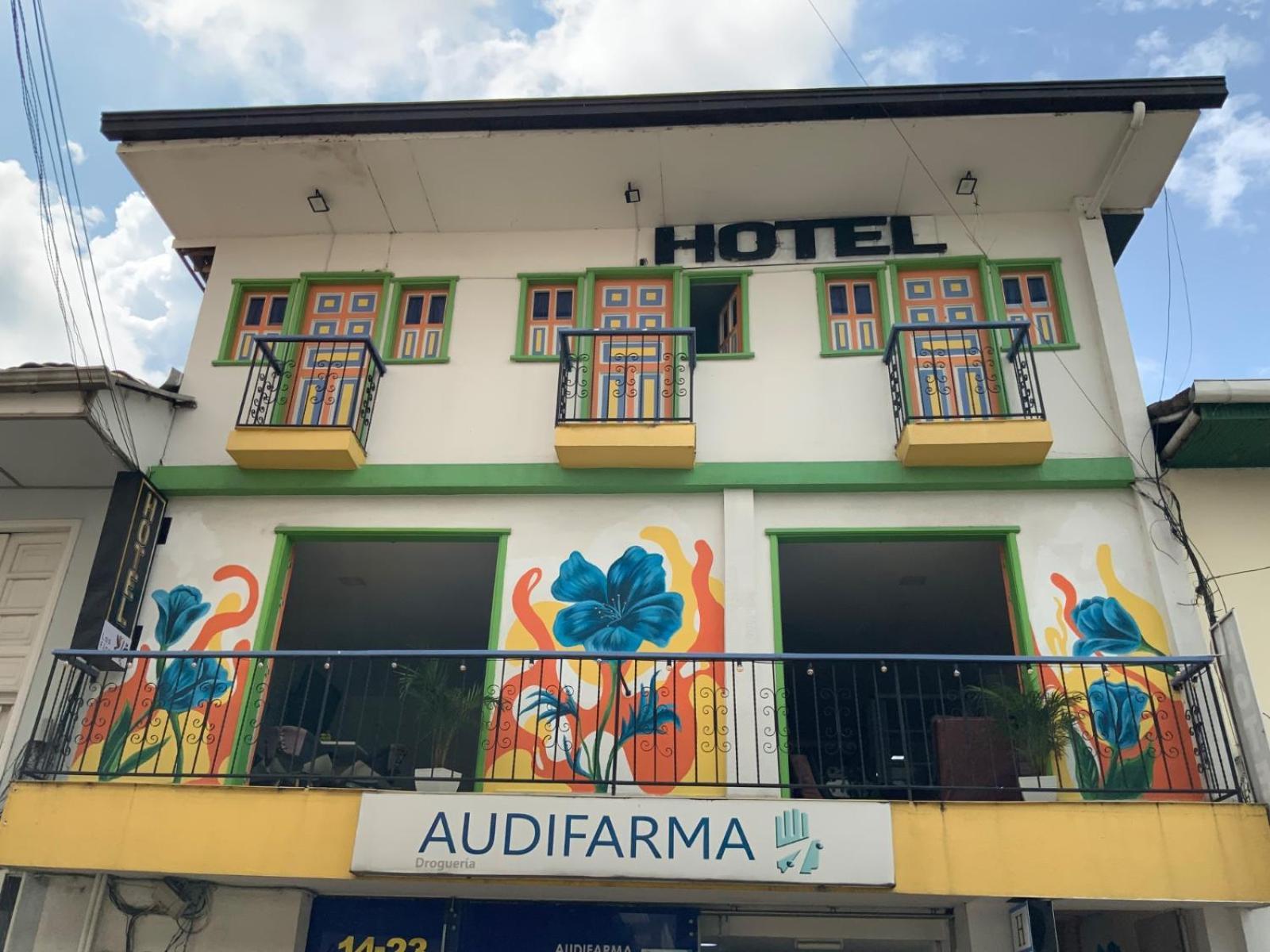 Hotel Las Flores Santa Rosa de Cabal Exterior foto